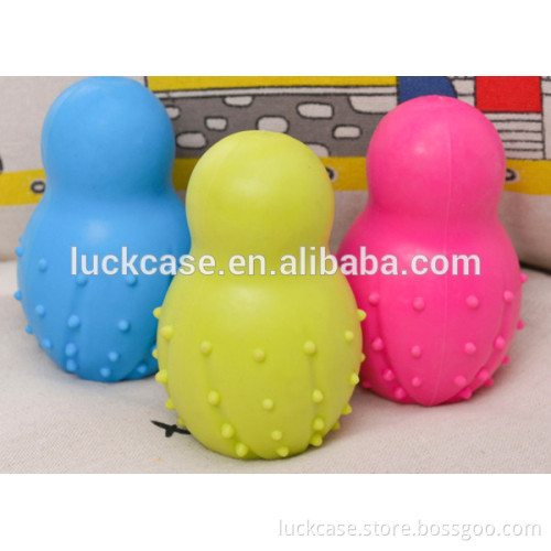 Newest Designed Wonderful Quality Silicone Bowling Cucurbit Teethers Toy for Pet